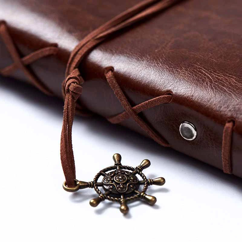 2019 Spiral Notebook Diary Notepad Vintage Pirate Anchors PU Leather Note Book Replaceable Stationery Gift Traveler Journal 2019 Spiral Notebook Diary Notepad Vintage Pirate Anchors PU Leather Note Book Replaceable Stationery Gift Traveler Journal