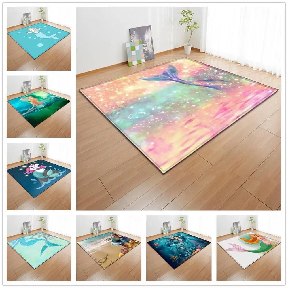 Flannel 3D Antiskid Home Rugs Memory Foam Carpet Baby Play Crawl Mat Large Size Carpets for Living Room kids girl Room decor Rug