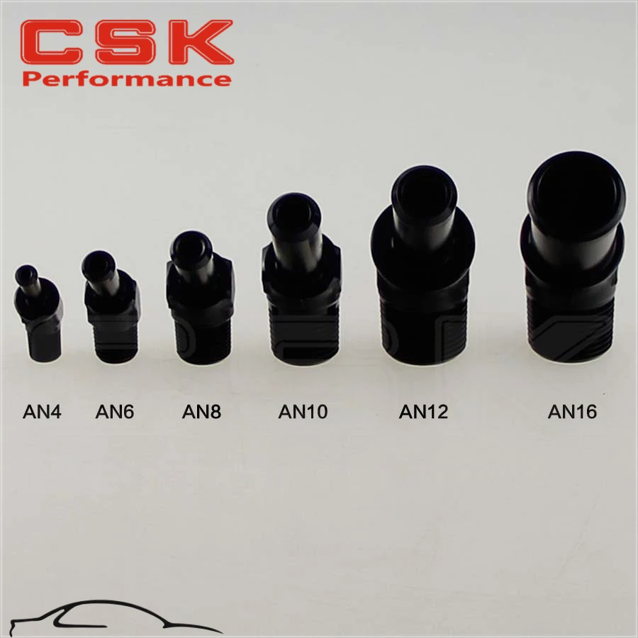 2 шт. алюминиевый 3/4 &quotNPT Мужской 45 градусов до 3/4&quot шланг соска AN12 фитинг BK|an12