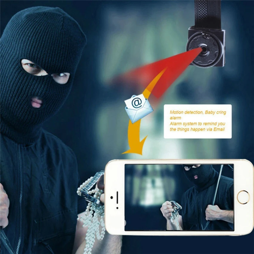 Wi Fi IP беспроводной DIY модуль домашней безопасности камеры видеонаблюдения Мини