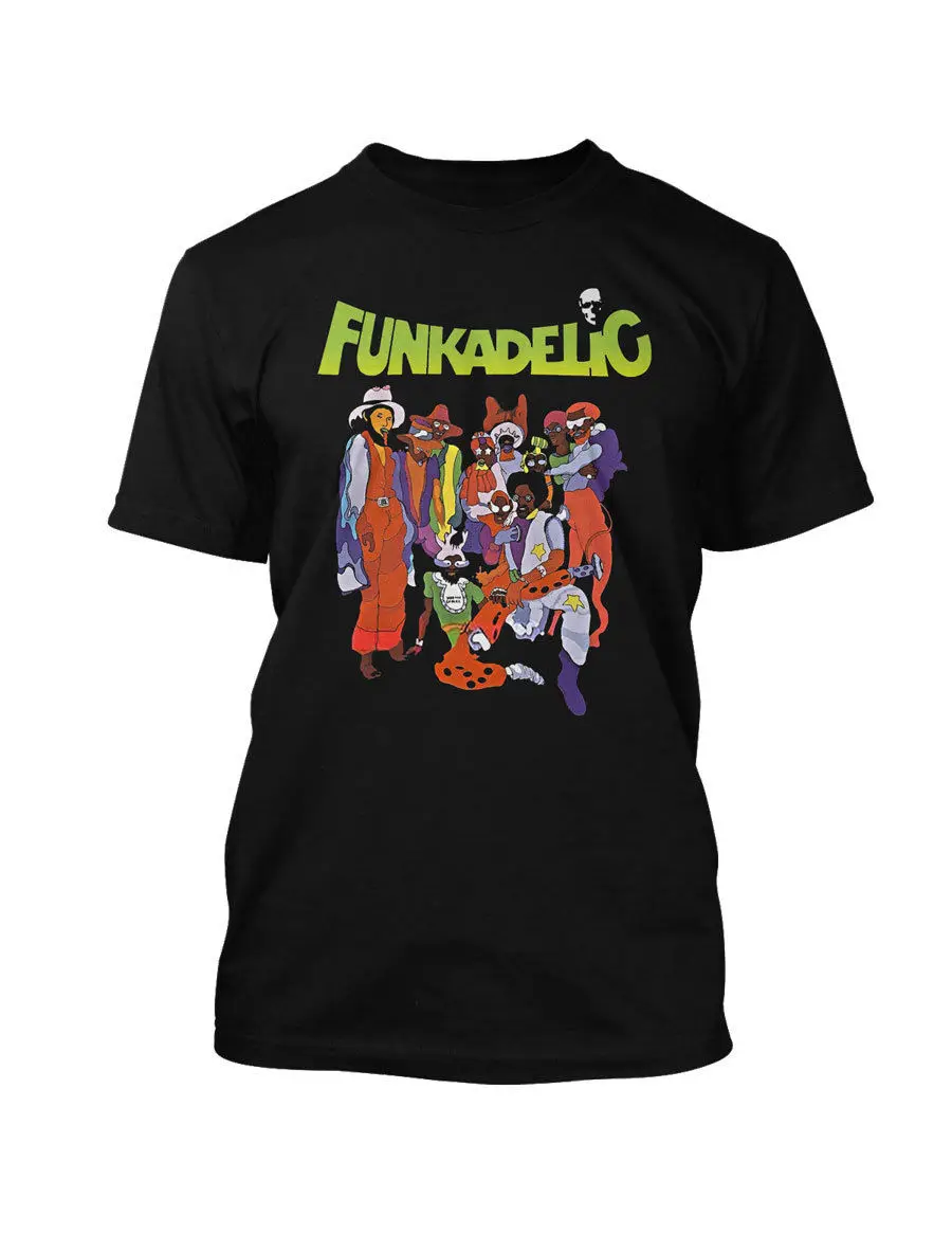 Funkadelic футболка парламента Funk душа рок-Винтажный стиль | Мужская одежда