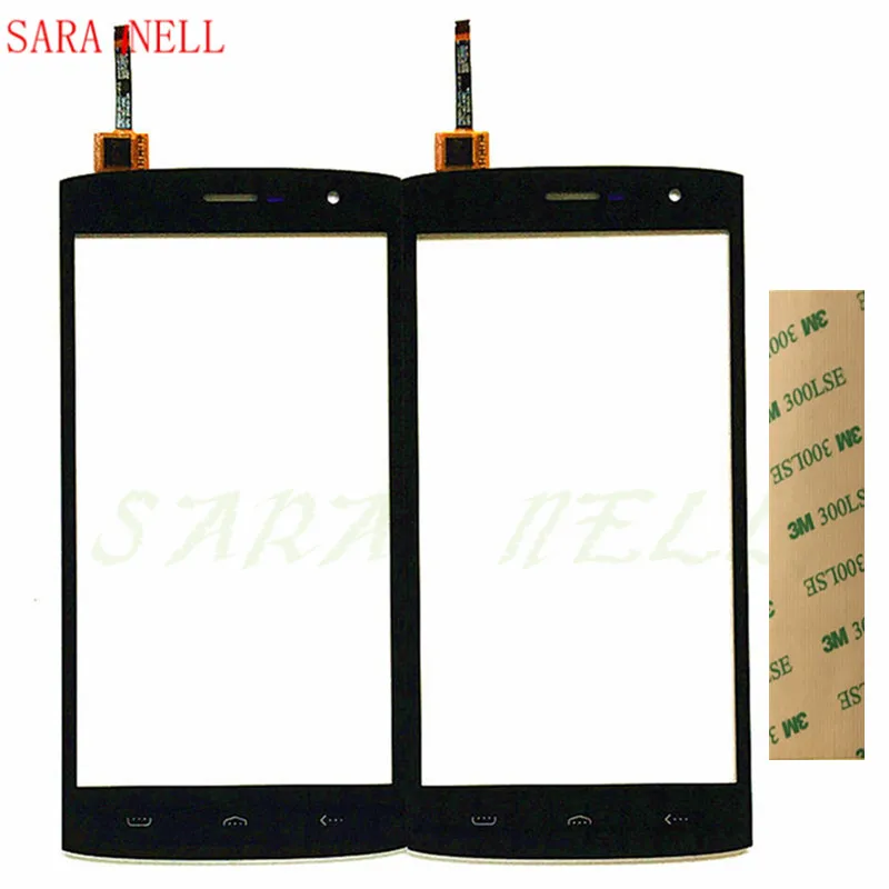 

SARA NELL Phone Touch Panel For HOMTOM HT7 HT7 Pro Touch Screen Digitizer Sensor Front Glass Touch Sensor Touchscreen+Tape