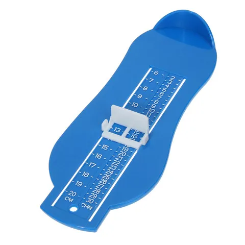 Измерительная обувь для младенцев, измерительная линейка, измерительный инструмент, детская обувь для малышей, обувь для младенцев - Цвет: blue