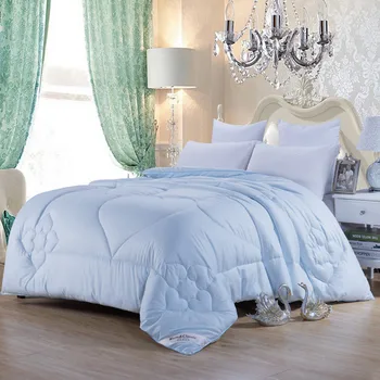 

150*200cm Spring Autumn Duvets Tribute Silk Quilt 2018 New Pink Bed Comforters & Duvets Bedding Silk Duvet