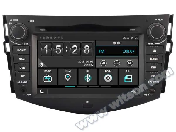 Sale WITSON CAR DVD PLAYER GPS for TOYOTA RAV4 New Technology+Capctive Screen+1080P+DSP+WiFi+3G+DVR+Good Price car audio dvd gps 1