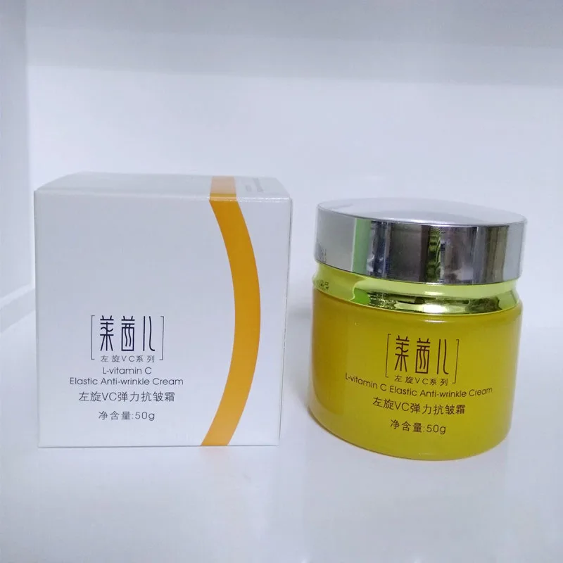 Эластичный крем от морщин Levo Vitamin C увлажняющий отбеливающий для лица корейская