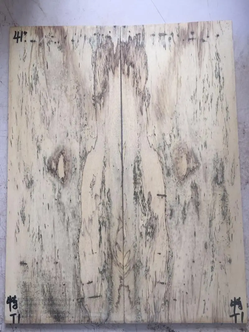 

Map pattern maple electric guitar body top