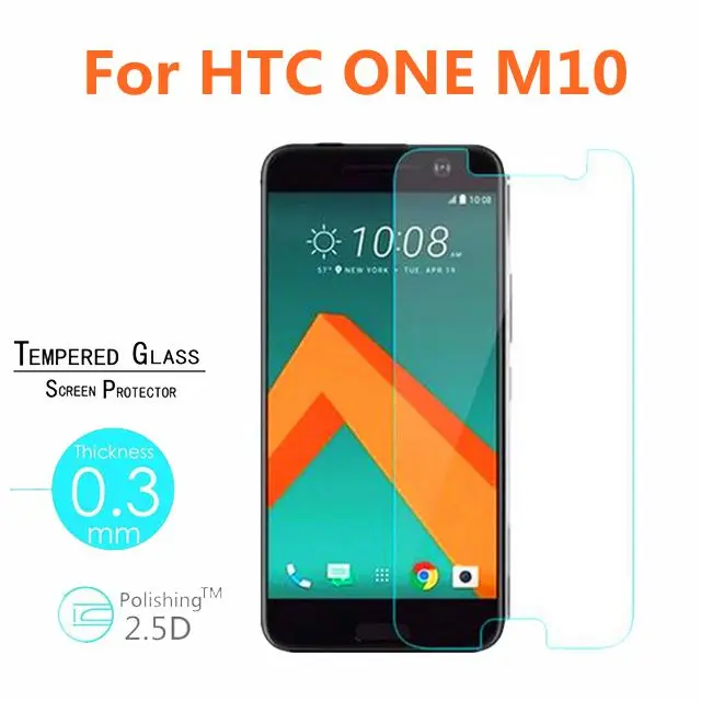 2.5D Закаленное стекло для HTC ONE M10 Высококачественная защитная пленка