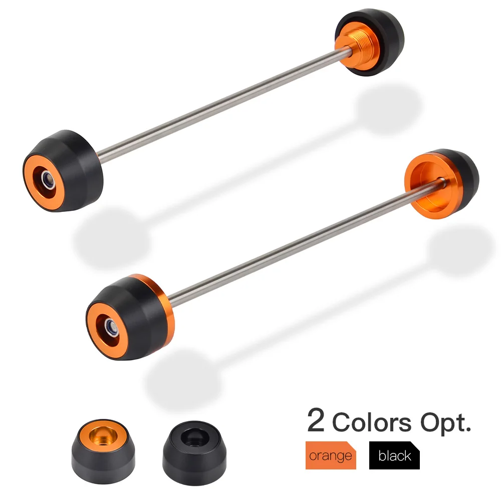 

Motorcycle Front Rear Axle Slider Wheel Fork Crash Protector For KTM 1050 1190 1290 Adv Super Adventure R S 2013-2019