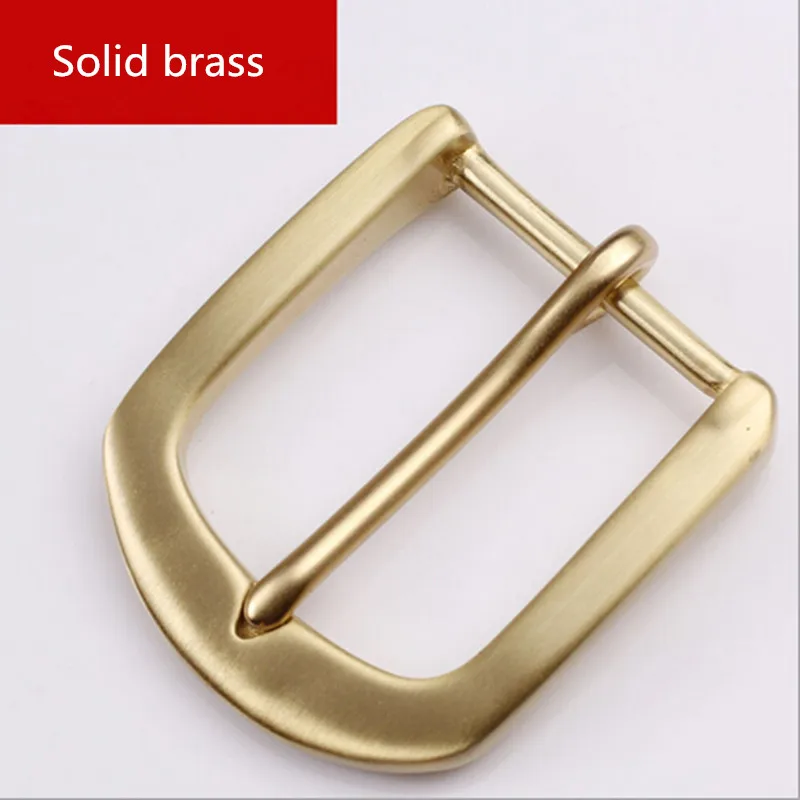 

Retail New Fashion High quality Solid brass DIY women belt buckle Suitable 4.0cm/1.57in Wide Belt fit Womens Jeans accessories