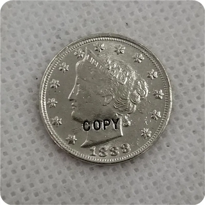

COPY REPLICA 1888 Liberty Head V Nickel