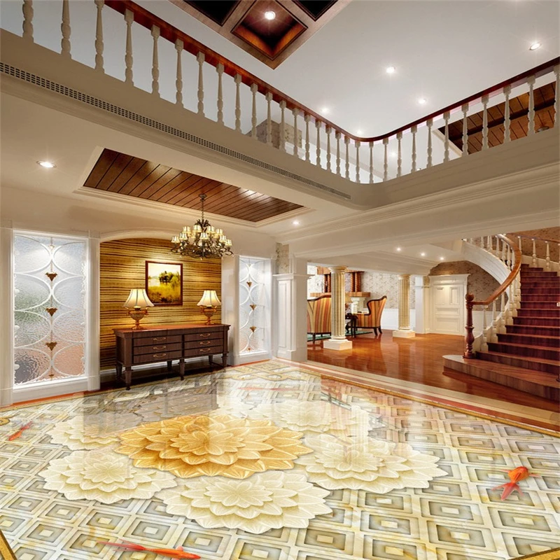beibehang Home decoration painting beautiful wallpaper parquet 3D floor
bedroom living room papel de parede 3d flooring tapety