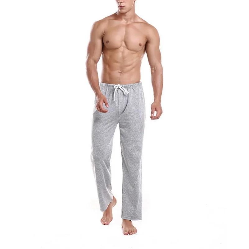 Adisputent, мужские домашние удобные брюки, свободный светильник, Мужские штаны, длинная Пижама, Повседневная Пижама для отдыха, полная длина, хлопок