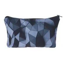 Neue neuartige 3D Druck handtasche Maleta de Maquiagem Necessaire Wild Party designer Make-Up Tasche Frauen männer Veranstalter clutch geldbörse