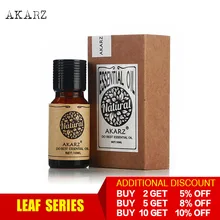 AKARZ Professional Plants Leaf series top sale sale essential oils aromatic for aromatherapy diffusers body skin care aroma oil