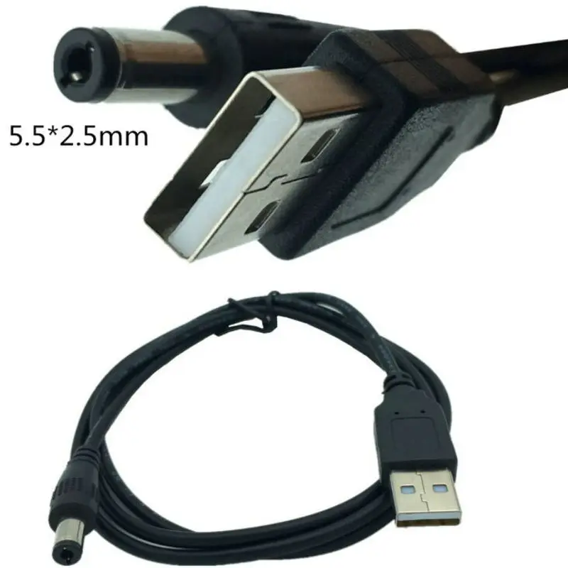 Great-Q 10 шт. USB 2 0 штекер к 5 мм x удлинитель питания постоянного тока 25 см 1 м в А |