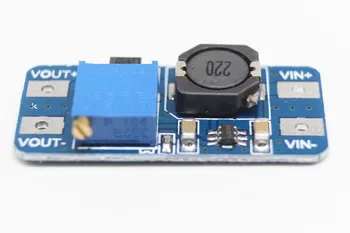 

20PCS MT3608 2A boost plate DCDC boost module 2-24V up 5/9/12/28V adjustable