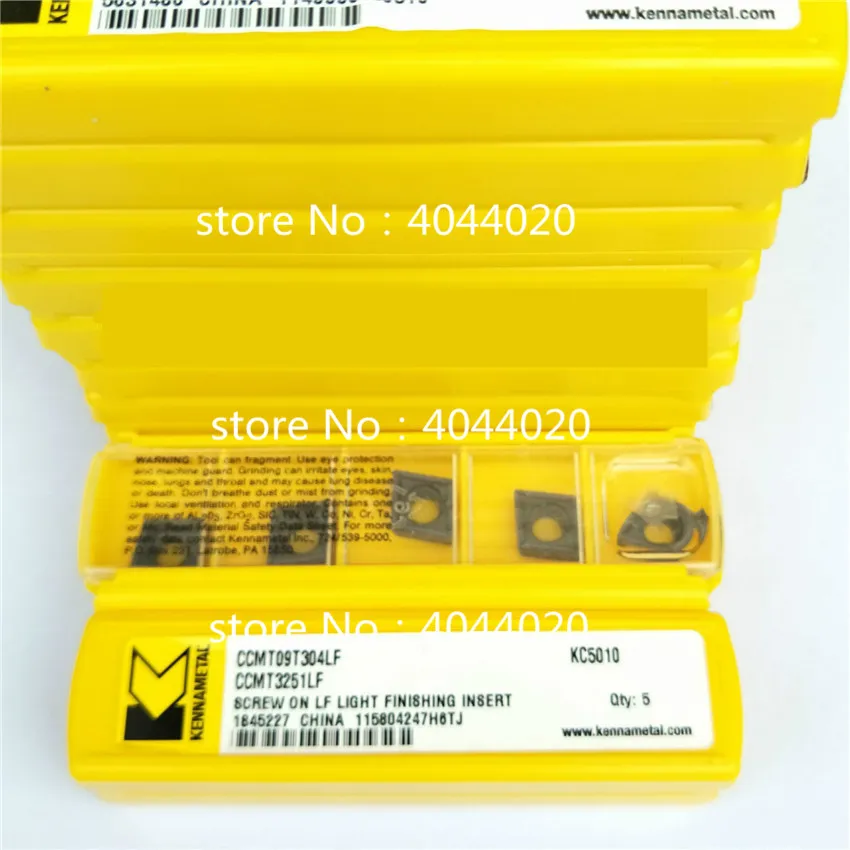 Kennametal CCMT09T304LF KC5010 ccmt32 51lf 5 шт. карбидные вставки|Токарный инструмент| |