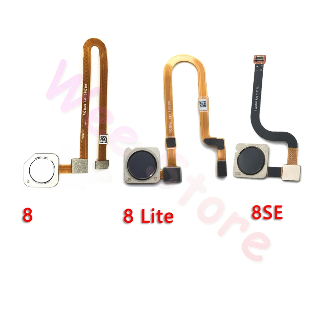 

Original Back Home Button Fingerprint Sensor Flex Cable For Xiaomi Mi 8 8SE SE Lite Home Flex