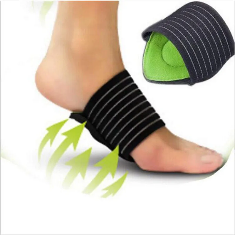 

New Absorb Shocking Foot Arch Support Plantar Fasciitis Heel Pain Aid Feet Cushioned Relief Shock Healthy care MR016