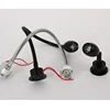 Modern Flexible LED Hose Wall Lamp 1W 3W Bathroom Mirror Light Bedside Reading Study Sconces Led Luminaire Lamps 3