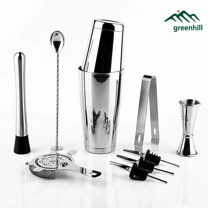 Premium Cocktail Tool Kit / Barware / Tool Set Bartender Kit Includes