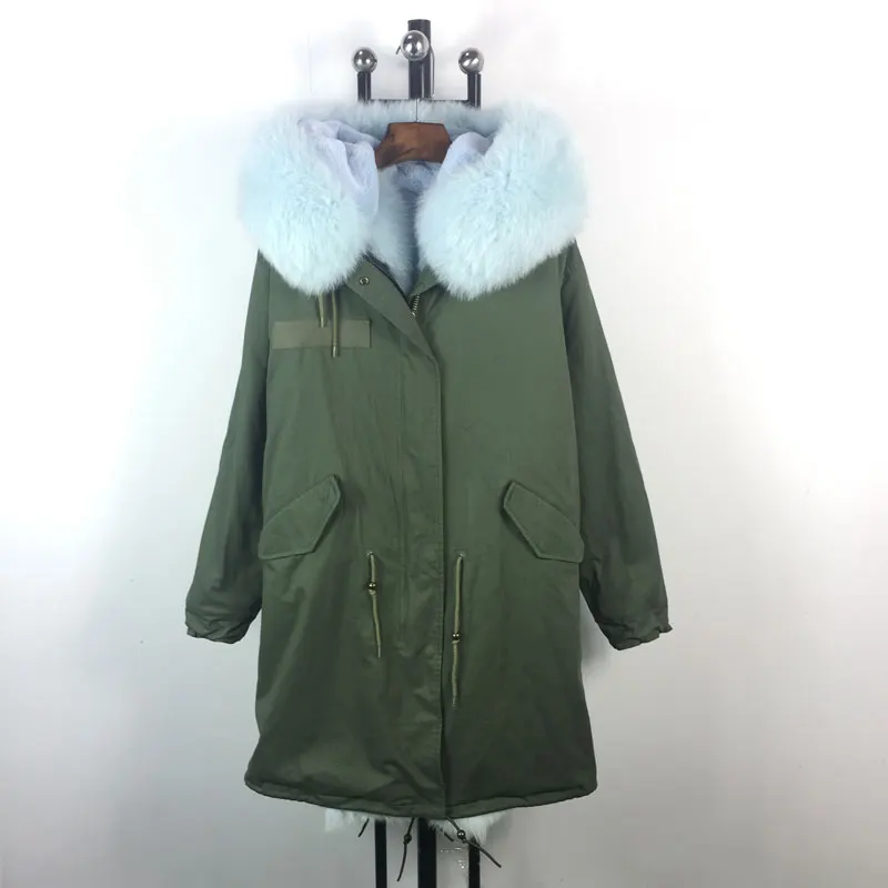FWRD Clothing Coats Parkas Parka in Baby Blue 