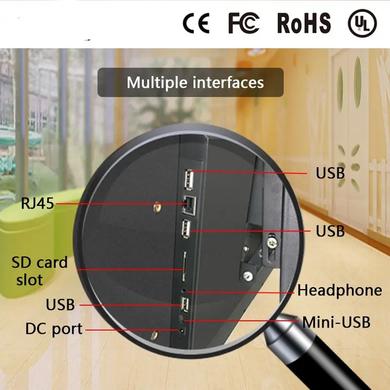 Смарт-монитор с сенсорным экраном 3" 42" 4" 55" Full HD wifi, все в одном ПК