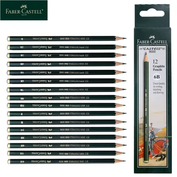 

Faber Castell 9000 Professional Drawing Pencils Sketching Drawing Shading Graphite Pencils 16 Degrees of Hardness for Artist
