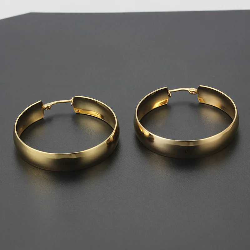 MIA – Trendy Stainless Steel Big Hoop Earrings Earrings Hoop Earrings 8d255f28538fbae46aeae7: A1531-Gold|A1531-Silver|A1532-Gold|A1532-Silver|A1533-Gold|A1533-Silver