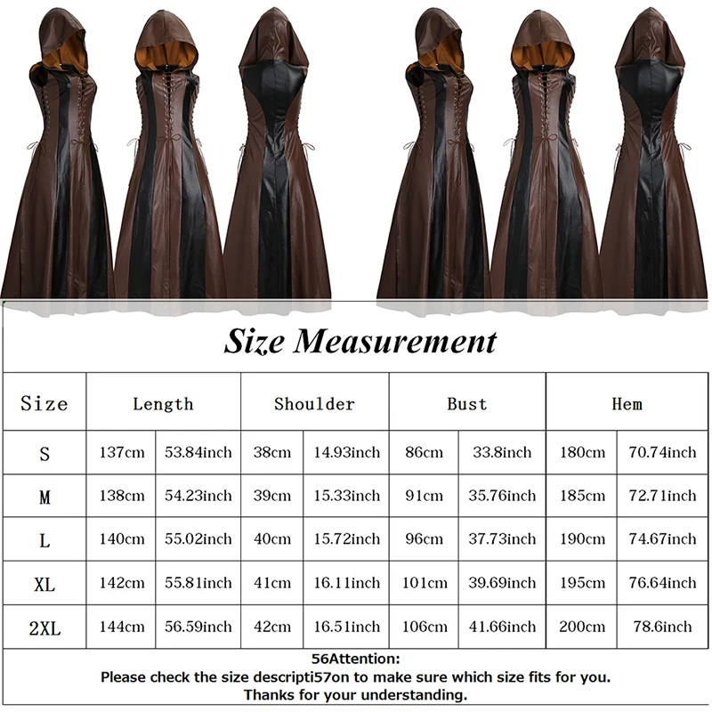 Женский сексуальный тонкий кружевной кожаный средневековый рейнджер длинное платье для взрослых Пальто Косплей Disfraz Mujer костюм на Хэллоуин