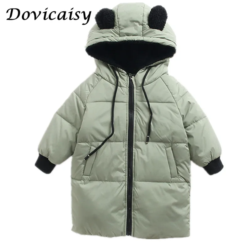 2018 Children Jackets Boys Girls Winter down coat Baby Winter Coat Kids warm outerwear Hooded Coat snowsuit Overcoat Clothes