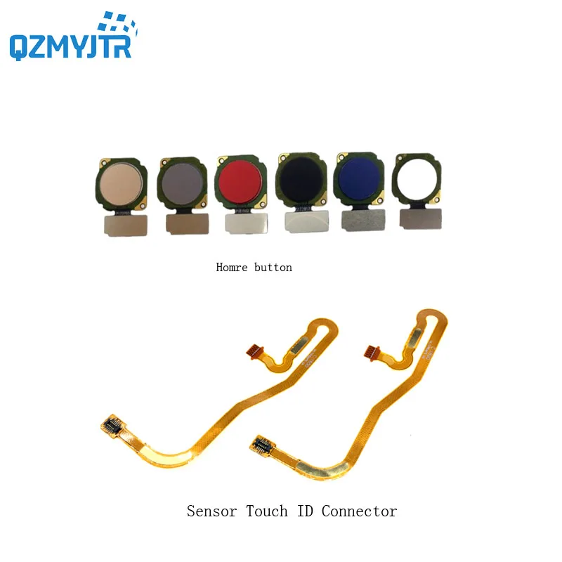 

new high quanlity For Huawei Honor 8 lite Fingerprint Sensor Scanner Touch ID Home Button Flex Cable for huawei P8 lite 2017