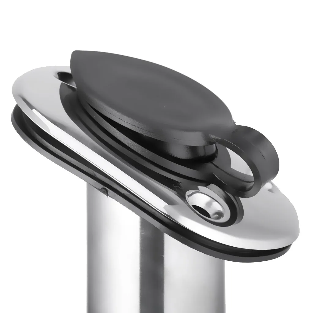 New Hot Stainless Steel Boat Fishing Rod Holder Flush Mount Pole Stand 30 Degree for Kayak Canoe Fishing Boat Accessories