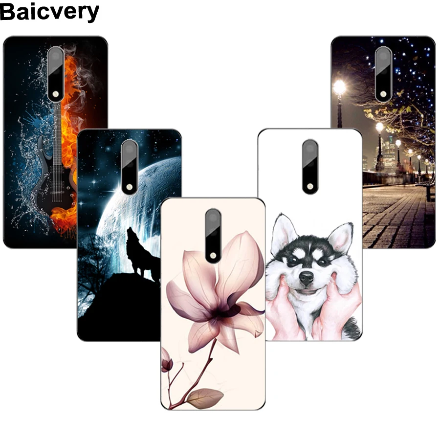 Soft Silicon Back Painting Case for Nokia 9 Fashion Floral Pattern Cover Nokia9 Top Quality |