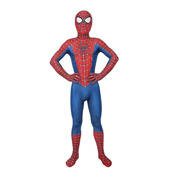 

Spider-Man: Far From Home Peter Park Body Suit Cosplay Costume Suit Uniform For Adult Children Halloween Carnival Costumes