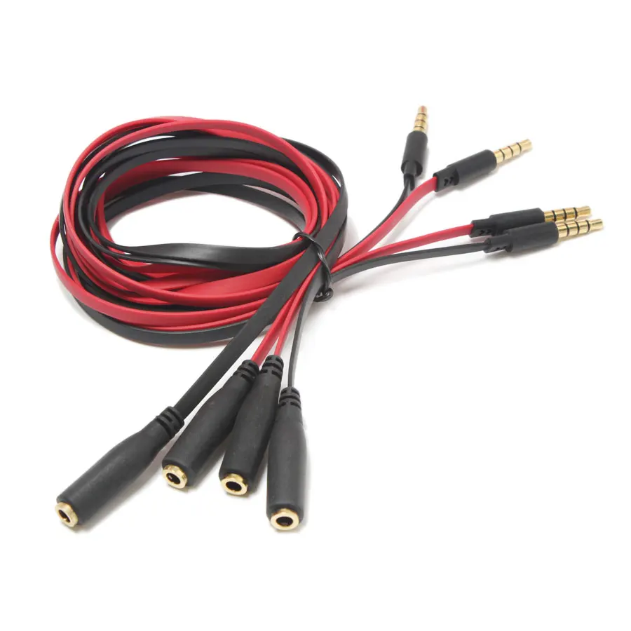 90cm Mobile Phone Earphone Extension Cord Adapter Noodle Cable Jack