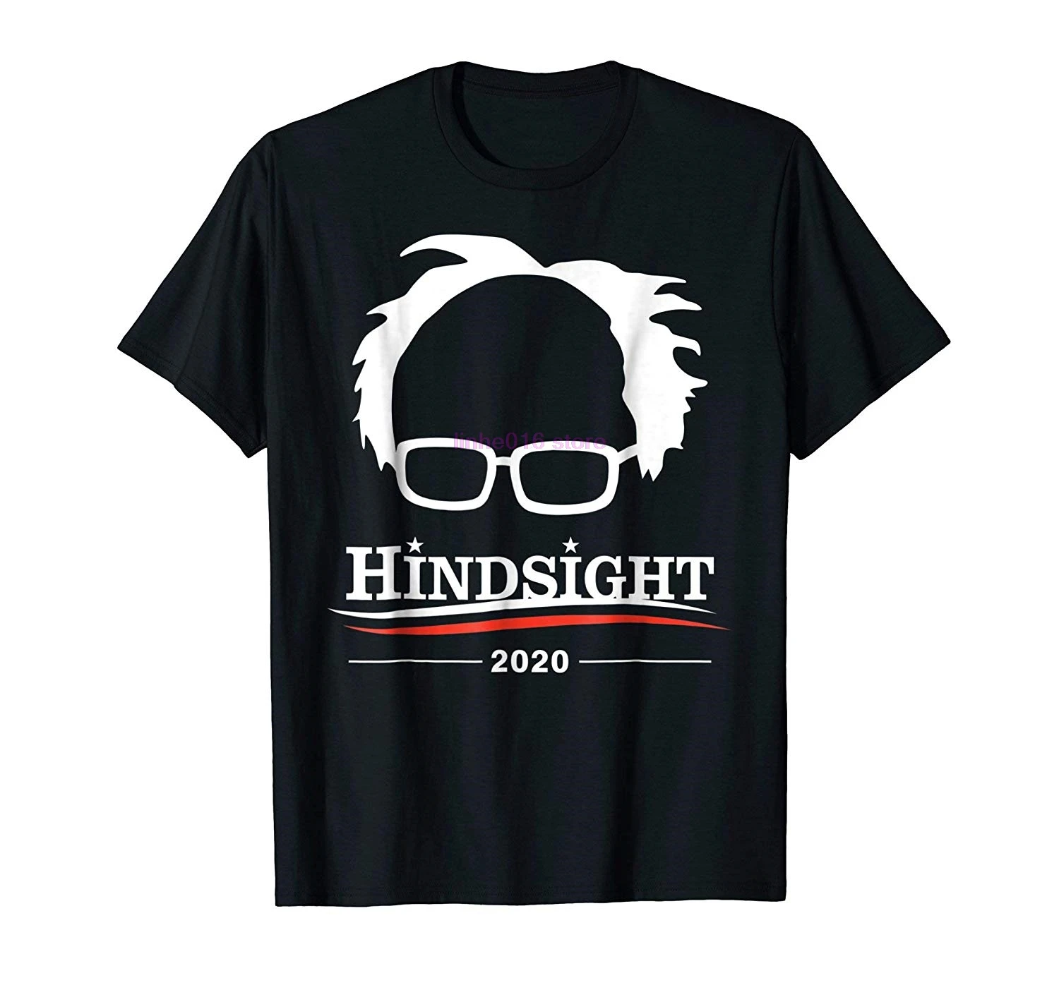 Возьмите бренд мужской рубашки Берни Сандерс Hindsight 2020 футболка