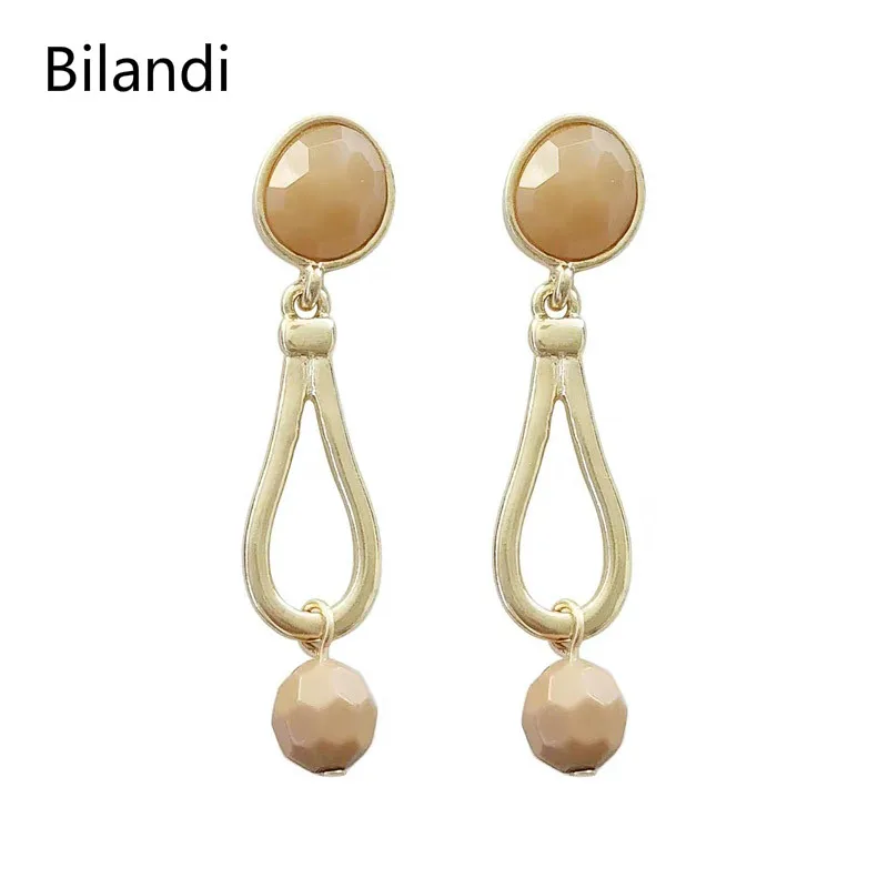 

Fashionable Beautiful Earrings Simple Japanese And Korean Wind Acrylic Long Falling drop Earrings For Women's Jewelry