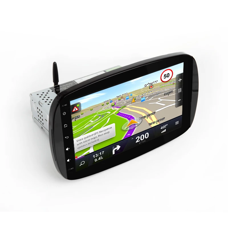 Perfect For Mercedes Benz Smart Qcta 8 core RAM 4G ROM 32G  DSP IPS Android 9.0 Car Radio player GPS Stereo audio 4G WIFI mirror link 5