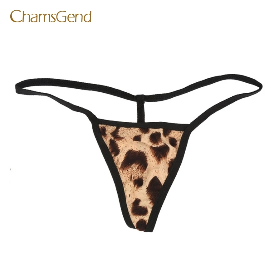 Женские трусики стринги Chamsgend Coolbeener сексуальные хлопковые нижнее белье Dec26|underpants