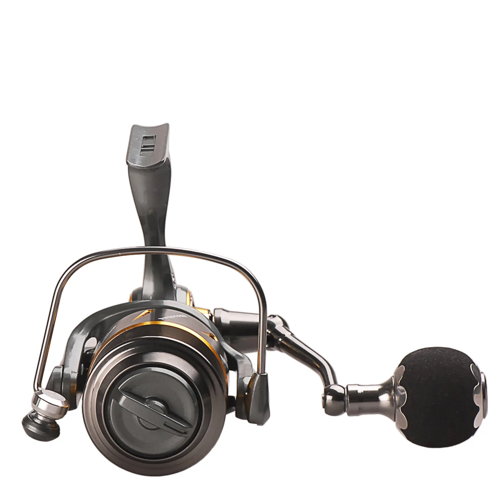 Barco de Pesca de Arrasto Carretilha de Pesca Yumoshi 1 5.1: Sério Spinning Reels Oceano 12.12 Kg-15.58 kg Roda rk 5000-9000 14bb 5.3: 5 Carretilhas de pesca
