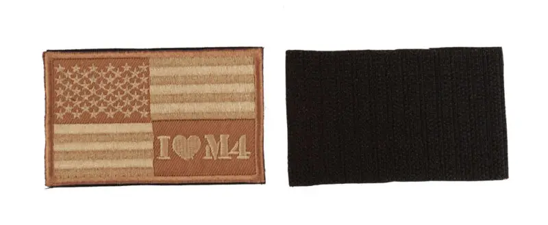 TSNK Поклонники военного стиля с вышивкой «I LOVE M" Военные Tactial нашивка с надписью военный значок браслет, цинковый сплав