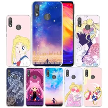 Чехол для телефона Sailor Moon Kawai для Xiao mi Red mi Go Note 7 6 6A Pro S2 5 5A 4X mi A1 A2 9 mi x 3 5G 8 lite Play F1