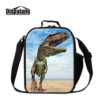 

Dinosaur Cartoon Boys Lunch Bags for Children Thermal Insulated Picnic Food Lunchbox Women Portable Cooler Bags for Work