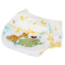 ABWE Best Sale diaper Training Pants Washable Waterproof Cotton elephant pattern for Bebe