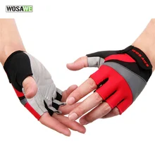 WOSAWE Cycling Gloves Half Finger Ciclismo Bike Gloves Bicycle Biking Gloves MTB Mountain Camping&Hiking Outdoor Sport Gloves