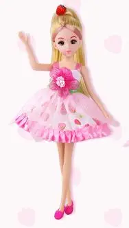 25 см новые руки и ноги могут сгибаться стиль подвижное тело мода высокое качество девушки пластиковые Классические игрушки лучший подарок bjd кукла - Цвет: 10
