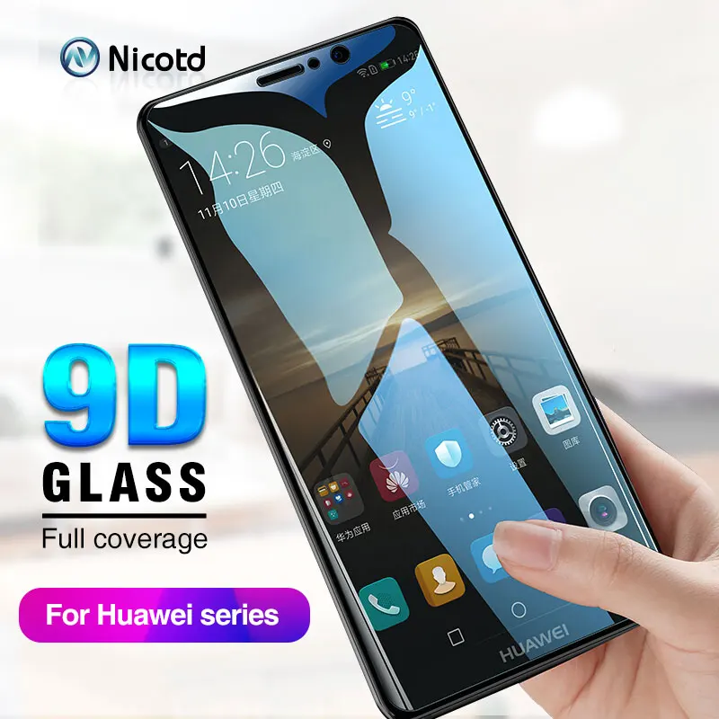 Закаленное стекло 9D для Huawei P Smart 2019 пленка magic 2 Nova 4 3i полное покрытие Защита