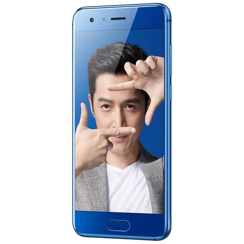 Global rom 5,15 ''Honor 9, 4G/6G ram, 64G/128G rom, Android 7,0, телефон Kirin 960, четыре ядра, двойная задняя камера, 9В, 2 А, смартфон